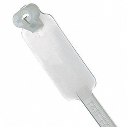 Ty-Rap Cable Tie,w Tag,7.25 in,Ntrl,PK1000 TY46M