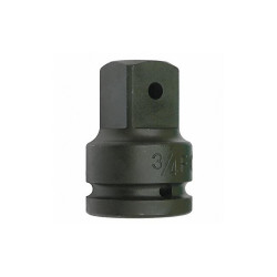 Westward Impct Skt Adpt ,Steel,Blk Oxd,3/4 in 21WL74