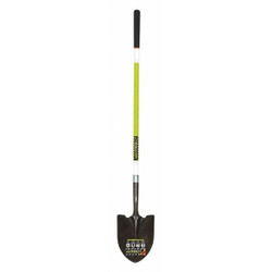 Seymour Midwest Shovel,Round Point,14ga,11-1/4in Blade W 49750GRA