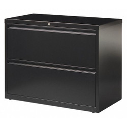 Hirsh Lateral File Cabinet,Black 17457