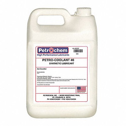 Petrochem Compressor Oil,1 gal,Jug, 10 SAE Grade PETRO-COOLANT 46-001