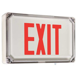 Dual-Lite Ext Sgn,Alum,Wht,14 45/64in  SEWLDRWE