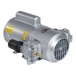 Gast Piston Air Compressor,Size 1/4",1725 RPM 4HCC-10-M450X