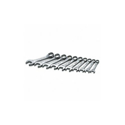 Sk Professional Tools Combo Wrench St,Steel,Chrome,Stnrd, Ofst 86240