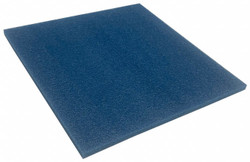 Sim Supply Polyethylene Sheet,L 4 1/2 ft,Blue  5GDK4