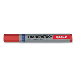 TIMBERSTIK®+ PRO GRADE Lumber Crayon, 1/2 in X 4.625 in, Red