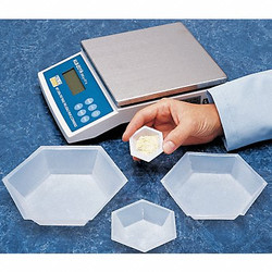 Eagle Thermoplastics Weighing Dish,3/8 In. D,PK500 HWB-175