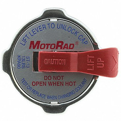 Motorad Safety Radiator Cap,13 psi,Metal ST13