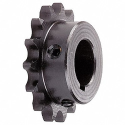 Tsubaki Roller Chain Sprocket,Fixed Bore 40B17F-1 1/4