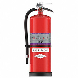 Amerex Fire Extinguisher,Steel,Red,BC 795