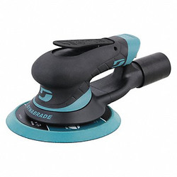 Dynabrade Air Random Orbital Sander,0.3 HP,Pad 6" X62V