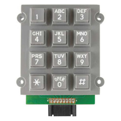 Hubbell Gai-Tronics Keypad,Plastic,Gray,Accessory  51035-011