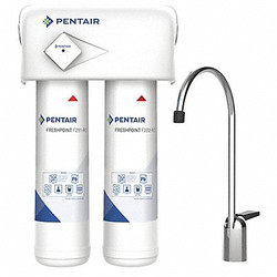 Pentair Water Filter System,0.5 micron,12 1/2" H F2000-B2M