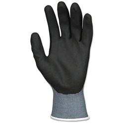 UltraTech HPT Coated Gloves, Medium, Black/Blue/Gray