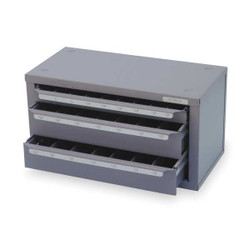 Huot Drill Bit Case,Silver and Deming,23pc 13167