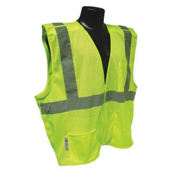 Radians High Visibility Vest,4XL,Green,34in.,HL SV4GM4X