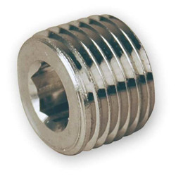 Parker Hollow Hex Head Plug, 316L SS, 1/8 in 2 PHH-SS