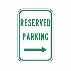 Lyle Reserved Parking Sign,18" x 12" RP-060-12HA