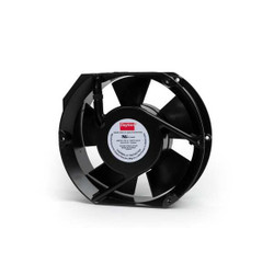 Dayton Standard Oblong Axial Fan,6-3/4" H,Black 55VD35