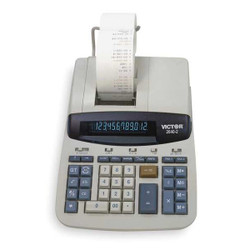 Victor Technology Desktop Calculator,Ribbon,12 Digits  2640-2