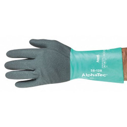 Ansell Chemical Resistant Gloves,Size 9,PR 58-128