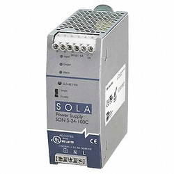 Solahd DC Power Supply,24VDC,5A,60Hz  SDN524100C