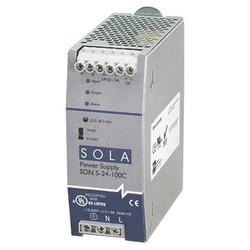 Solahd DC Power Supply,24VDC,5A,60Hz SDN524100C