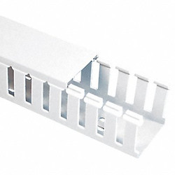 Panduit Wire Duct,Wide Slot,White,4.25 W x 5 D G4X5WH6