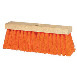 Tough Guy Push Broom Head,Tapered,16" Sweep Face 2PYV7