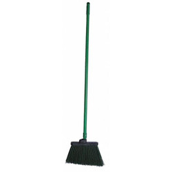 Tough Guy Angle Broom,48 in Handle L,12 in Face 2KU17