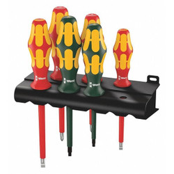 Wera Insulated Screwdriver Set, NmPcs6 05347777001