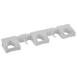 Vikan Tool Wall Bracket,16 1/2 in L,White 10115