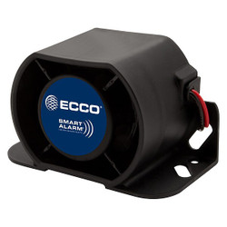 Ecco Back Up Alarm,Drawn 0.7A,3-7/64" H,Black EA9724