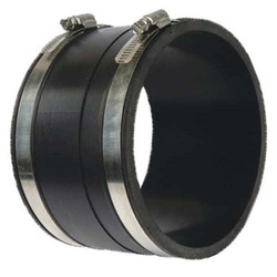 Manufacturer Varies Flexible Coupling,PVC,6 in For Pipe Size DX1001-66