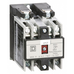 Square D NEMA Control Relay, 2NO, 110/120VAC, 10A 8501XO20V02