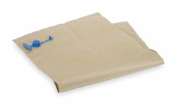 Sim Supply Dunnage Bag,Kraft Paper,66" L,36" W  2GWN3