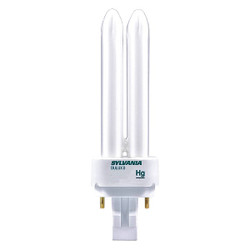 Sylvania CFL,18 W,T4,2-Pin (G24d-2) 21109