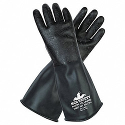 Mcr Safety Chemical Gloves,S,14 in. L,Butyl,PR CP14RS
