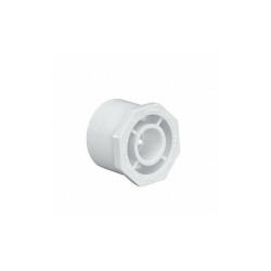 Lasco Fittings Bushing, 1 1/2 in, Schedule 40, White  437209BC