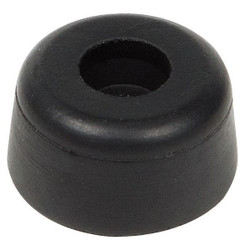 Sim Supply Bumper,15/16 In.,Black,Rubber,PK10  2094-017