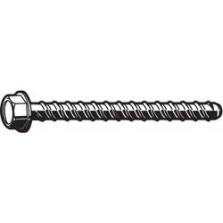 Sim Supply Concrete Anchor Screw,3" L,PK125 B70520.050.0300