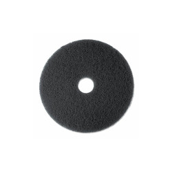 3M™ Low-Speed Stripper Floor Pad 7200, 13" Diameter, Black, 5/carton 7200-13