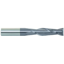 Sim Supply Sq. End Mill,Single End,Carb,1/8"  213-001004