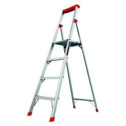 Little Giant Ladders Platform Stepladder,6 ft.,Alum 15270-001