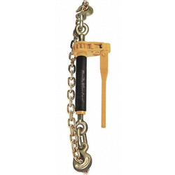 Peerless Load Binder,7,100 lb,Grab-Hook,Yellow H5125-0658