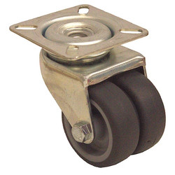 Sim Supply Standard Plate Caster,Swivel,175 lb.  LDA-PATH 50G