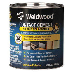 Dap Contact Cement,1 qt,Can 25312