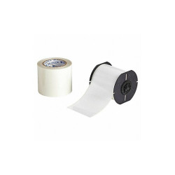 Brady Label Tape Roll,White,4 in. W B30C-4000-483WT-KT