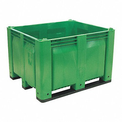 Decade Products Bulk Container,Green,Solid,40 in  M011000-138