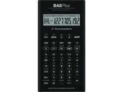 Texas Instruments Baiiplus Pro Financial Calculator, 10-Digit Lcd BA-II PRO